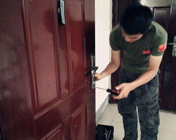 防盗门锁案例